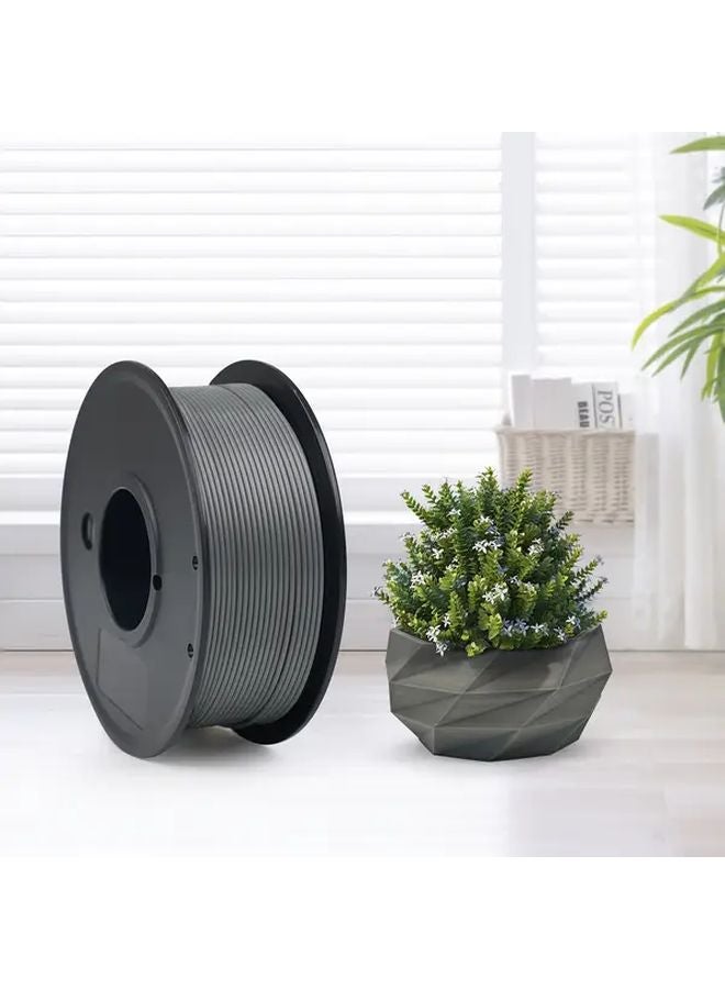 PLA 3D Printer Filament 3 Rolls Bundle Black Gray Red 1.75mm 250G Each - Image 4